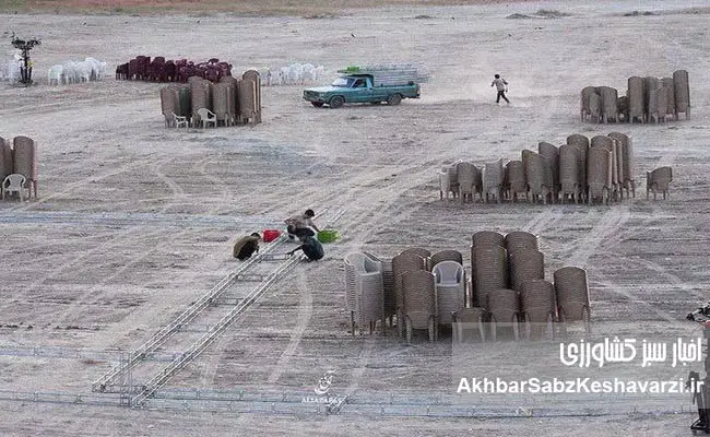 برگزاری-جشن-در-بستر-خشک-زاینده‌رود-2