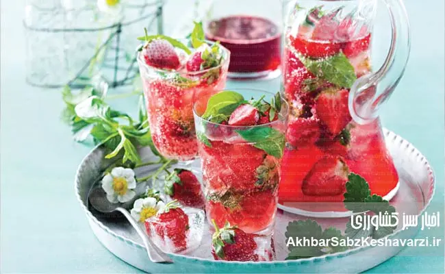 شربت-توت-فرنگی-2