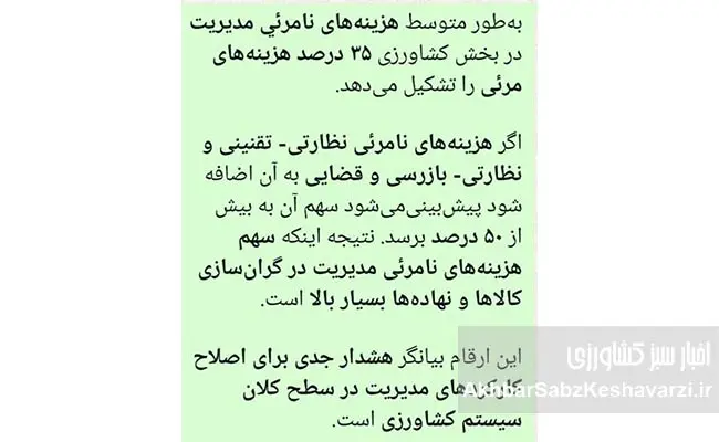 هزینه‌های-نامرئی-مدیریت؛-عامل-پنهان-گرانی-در-بخش-کشاورزی-2