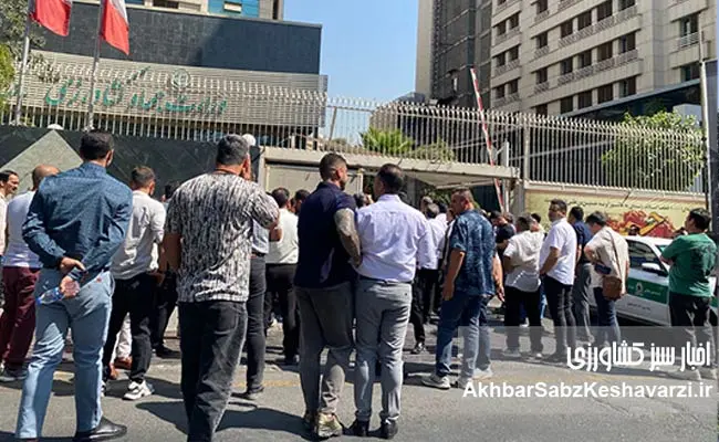 تجمع-وزارت-جهاد-کشاورزی