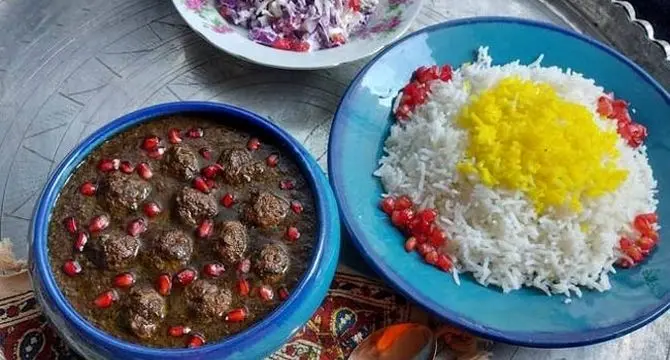 خورشت انار بیج برای روز‌های کوتاه پاییزی+ جزئیات

