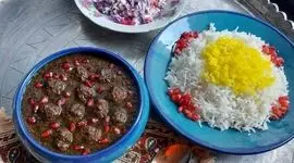 خورشت انار بیج برای روز‌های کوتاه پاییزی+ جزئیات

