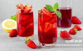 «راز شربت خانگی»: چگونه در کمترین زمان، خوشمزه‌ترین شربت توت‌فرنگی را درست کنیم؟