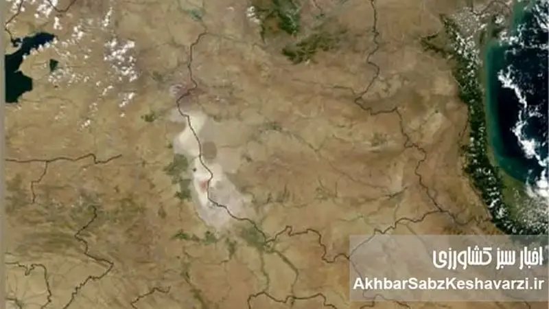 دریاچه ارومیه کاملاً محو شد! تصاویر ماهواره‌ای ناسا چه می‌گویند؟+ عکس