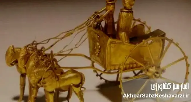 ارابه طلایی چهار اسب هخامنشیان: درخشان‌ترین شاهکار از گنجینه اسرارآمیز آمو دریا+ ویدئو
