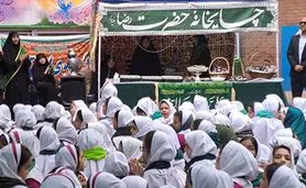 جشنی به رنگ بهار و عطر رضوی؛ شور و شعف روز دختر در طلعت بهاری


