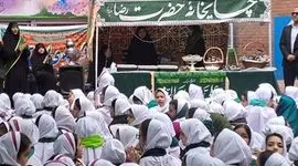 جشنی به رنگ بهار و عطر رضوی؛ شور و شعف روز دختر در طلعت بهاری

