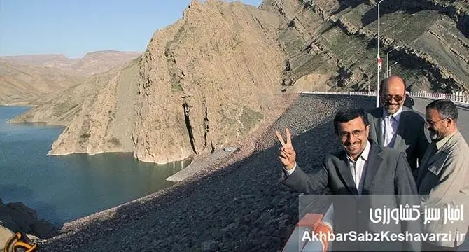 بحران آب در ایران؛ ساخت بیش از ۴۰ سد بزرگ در دوران احمدی‌نژاد
