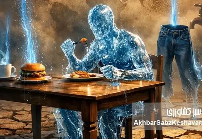 شبحی به نام «آب مجازی» در سفره‌های ما
