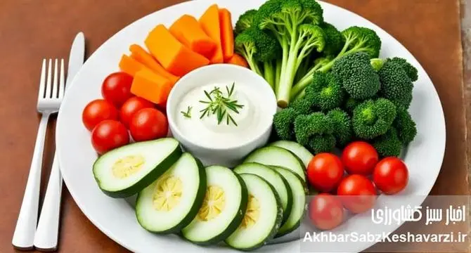 سالاد لاکچری: وقتی یک بشقاب سبزیجات به اندازه یک وعده غذای اصلی آب می‌خورد