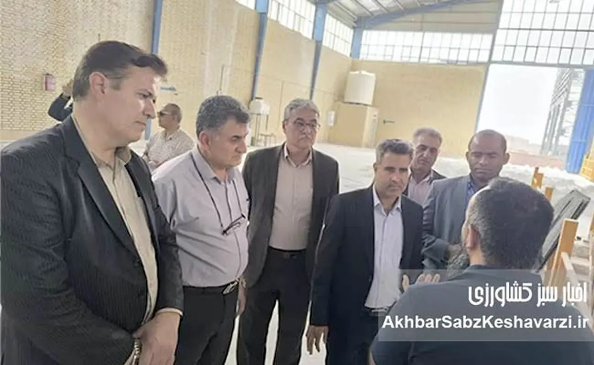 بازدید معاون آزمایشگاه موسسه خاک و آب از کارخانه و آزمایشگاه کیمیای سبز رفسنجان
