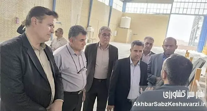 بازدید معاون آزمایشگاه موسسه خاک و آب از کارخانه و آزمایشگاه کیمیای سبز رفسنجان