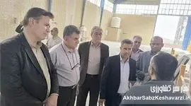 بازدید معاون آزمایشگاه موسسه خاک و آب از کارخانه و آزمایشگاه کیمیای سبز رفسنجان