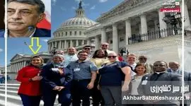 این دختر معاون اجرایی پزشکیان و مدافع وزیر کشاورزی نیست! آنجا هم مقابل کنگره آمریکا نیست!+عکس