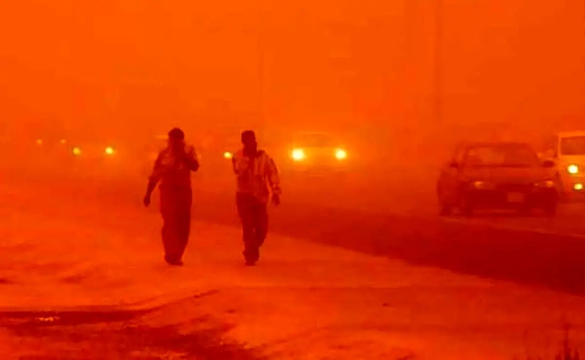 رشد خطرناک گردوغبار در مناطق جنوبی ایران

