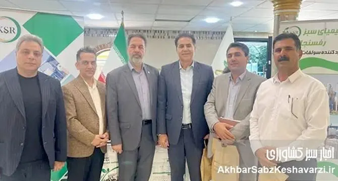  همکاری اداره استاندارد رفسنجان و کیمیای سبز رفسنجان