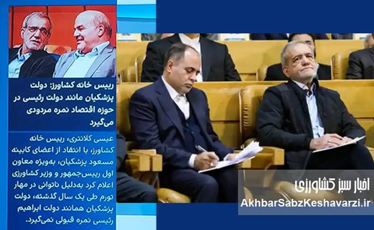 پزشکیان به دنبال راضی کردن کارتل‌های اقتصادی انتخابات است؟