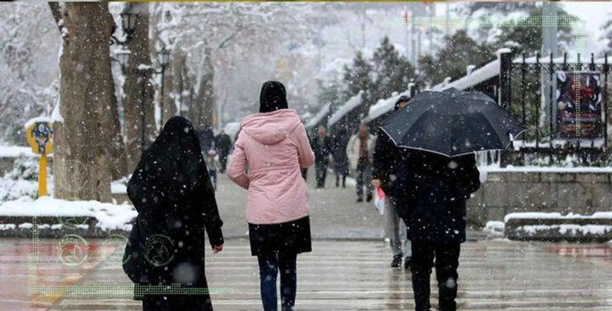 وضعیت دما و میزان بارش تهران در زمستان