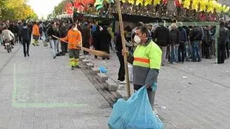تولید 8 هزار تن پسماند در کلانشهر تهران طی یک شبانه روز