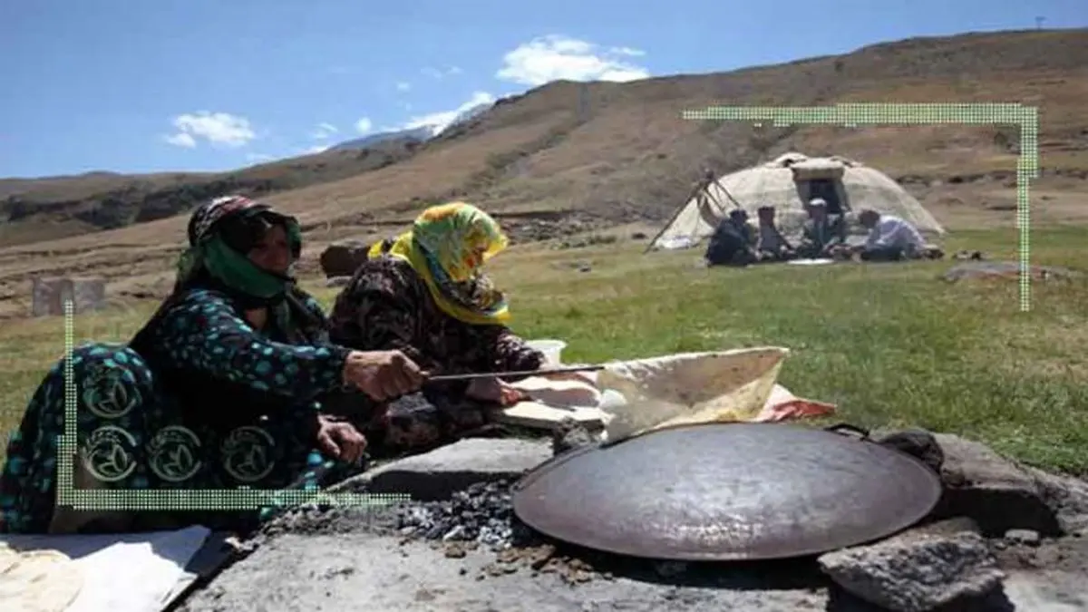 نان قوت غالب سفره عشایر شد