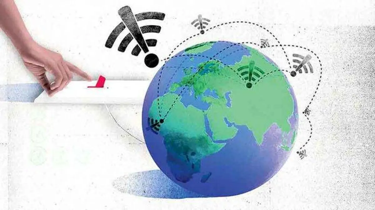 تاثیر منفی قطعی اینترنت بر فعالیت بنگاهها