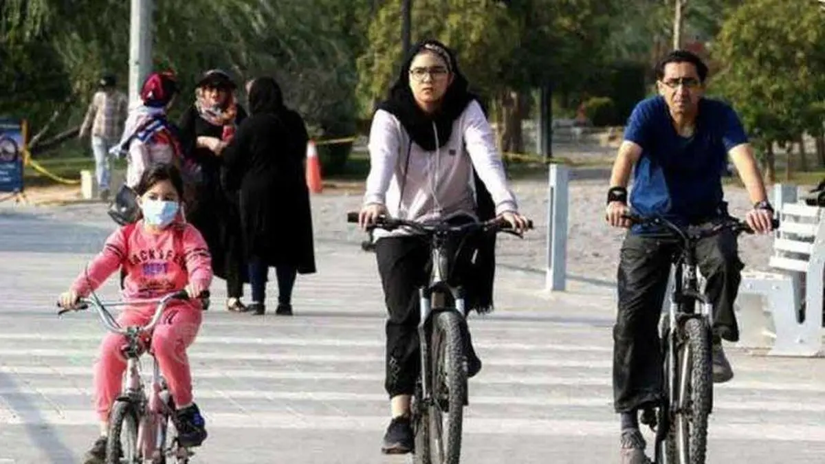 ترویج دوچرخه‌سواری برای داشتن هوای پاک