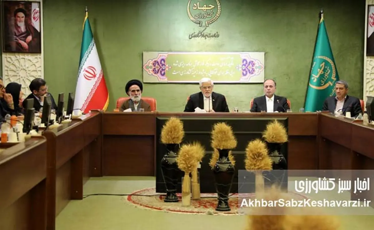 مهر تأیید بر بحران؛ حضور نمایشی معاون اول رئیس‌جمهور در وزارت جهاد کشاورزی