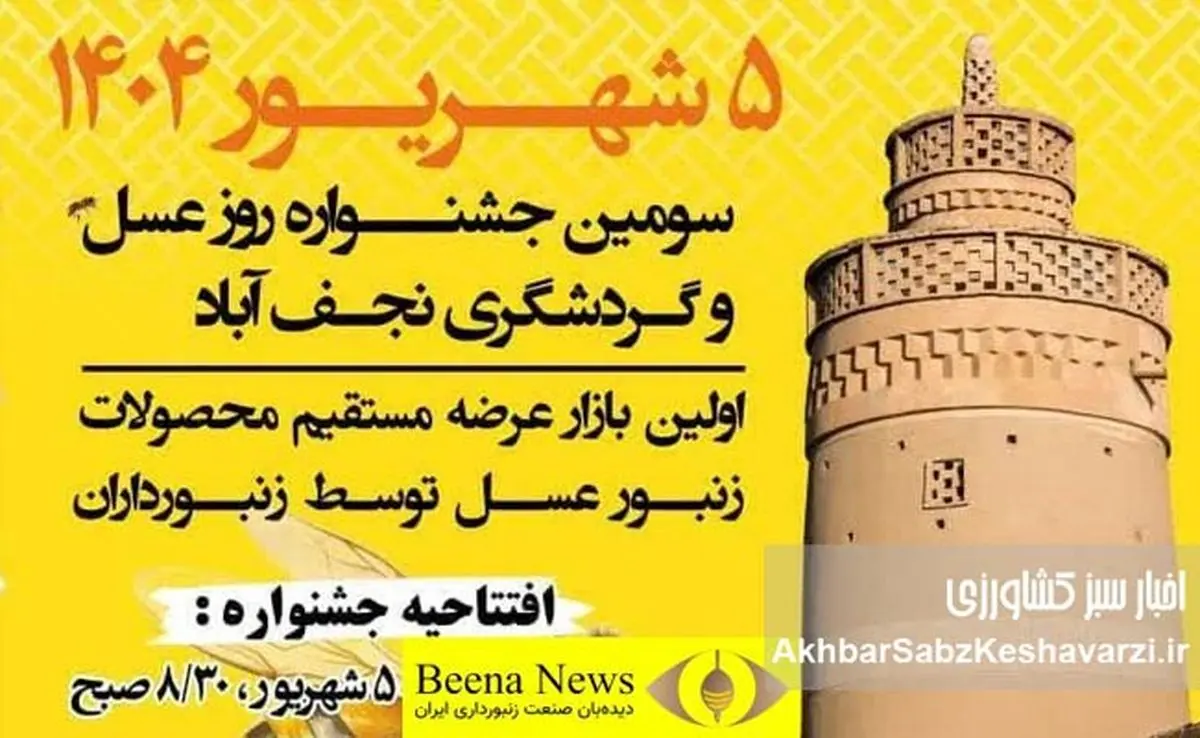 حمایت از جشنوارهها و بازارهای محلی، پیشران صنعت زنبورداری کشور