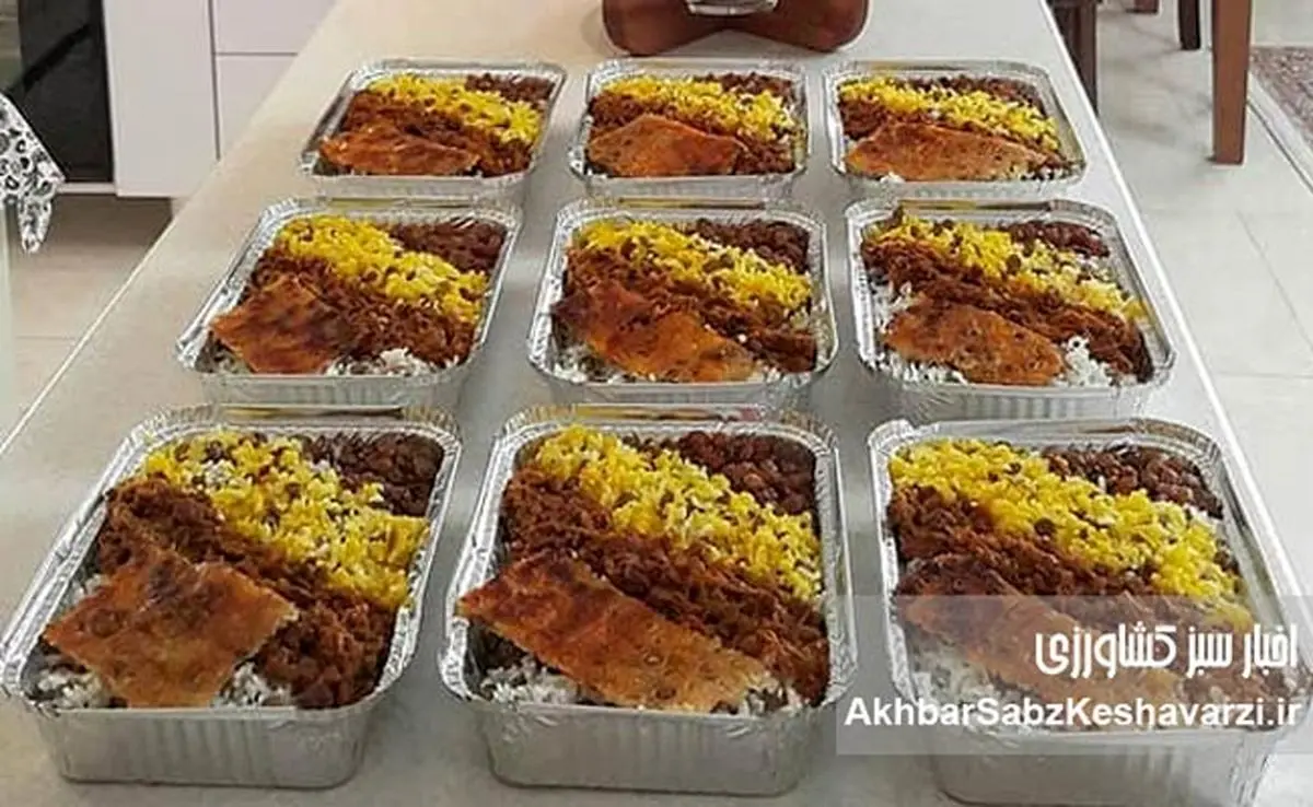 طرز تهیه عدس پلو مجلسی و خوشمزه به سبک نذری (برای ۱۰۰ نفر)+جزئیات