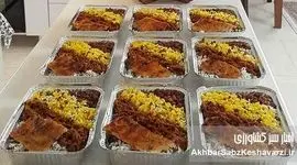 طرز تهیه عدس پلو مجلسی و خوشمزه به سبک نذری (برای ۱۰۰ نفر)+جزئیات