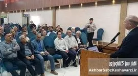 کارگاه آموزشی «کشاورزی سازگار با اقلیم» در شهرستان کلاله گلستان+ویدئو