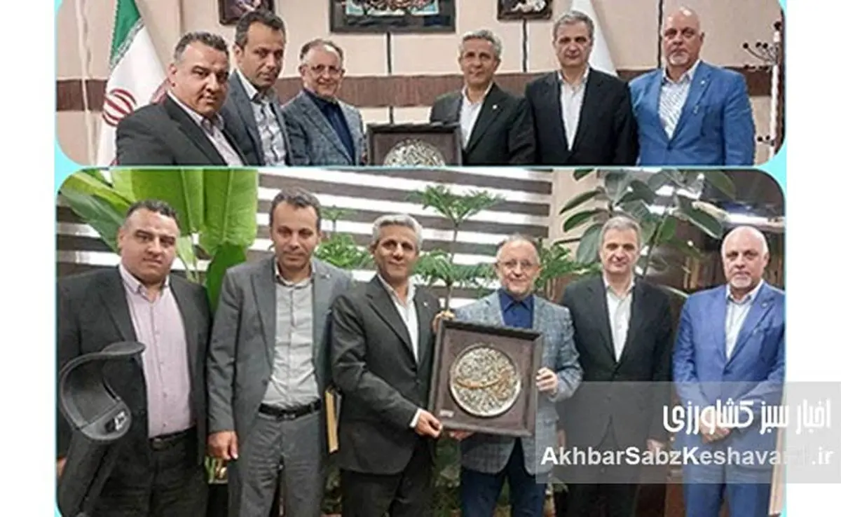 تقویت تعاملات بانکی: دیدار مدیران ارشد بانک ملی تهران با مدیرعامل صنایع چوب و کاغذ مازندران