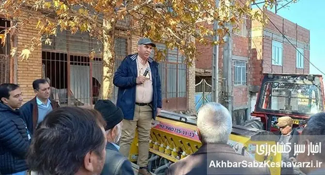 سملقان؛ گذار از گاوآهن به کشاورزی حفاظتی در قلب اراضی دیم استان خراسان شمالی