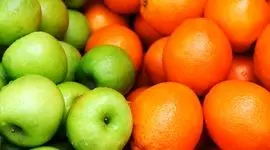 افزایش جزئی قیمت سیب و پرتقال در نوروز

