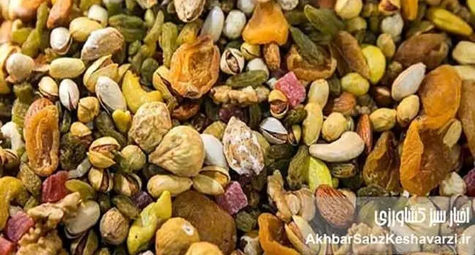 افزایش ۸۵ درصدی قیمت آجیل شب یلدا؛ گرانی پسته در صدر فهرست+جدول