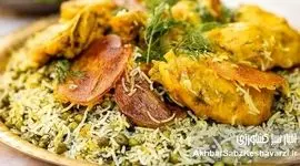 نخودپلو با مرغ؛ غذایی خوشمزه، مقوی و شیک برای مهمانی‌ها