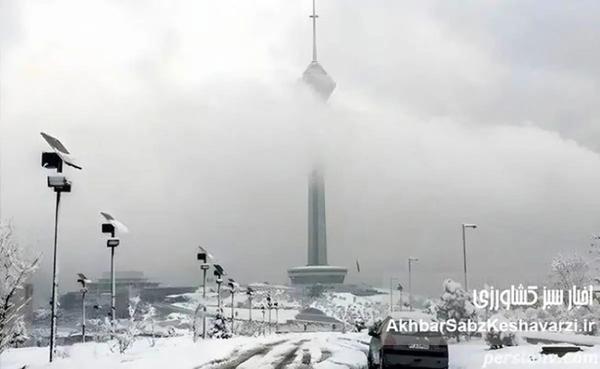نفوذ هوای سرد قطبی به ایران؛ تهران در آستانه اولین برف سال