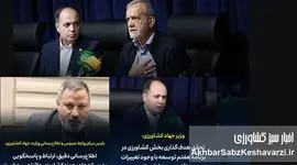 سه مقام ارشد کشور مشخص شدند؛ سجاد حسینی، قزلجه بستان آبادی و پزشکیان 