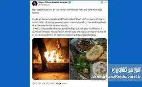 شهردار نیویورک: نوروز را تبریک می گویم و با جنگ علیه ایران مخالفم+عکس
