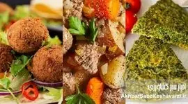 ۱۰ مدل غذای نونی ساده و خوشمزه برای شام
