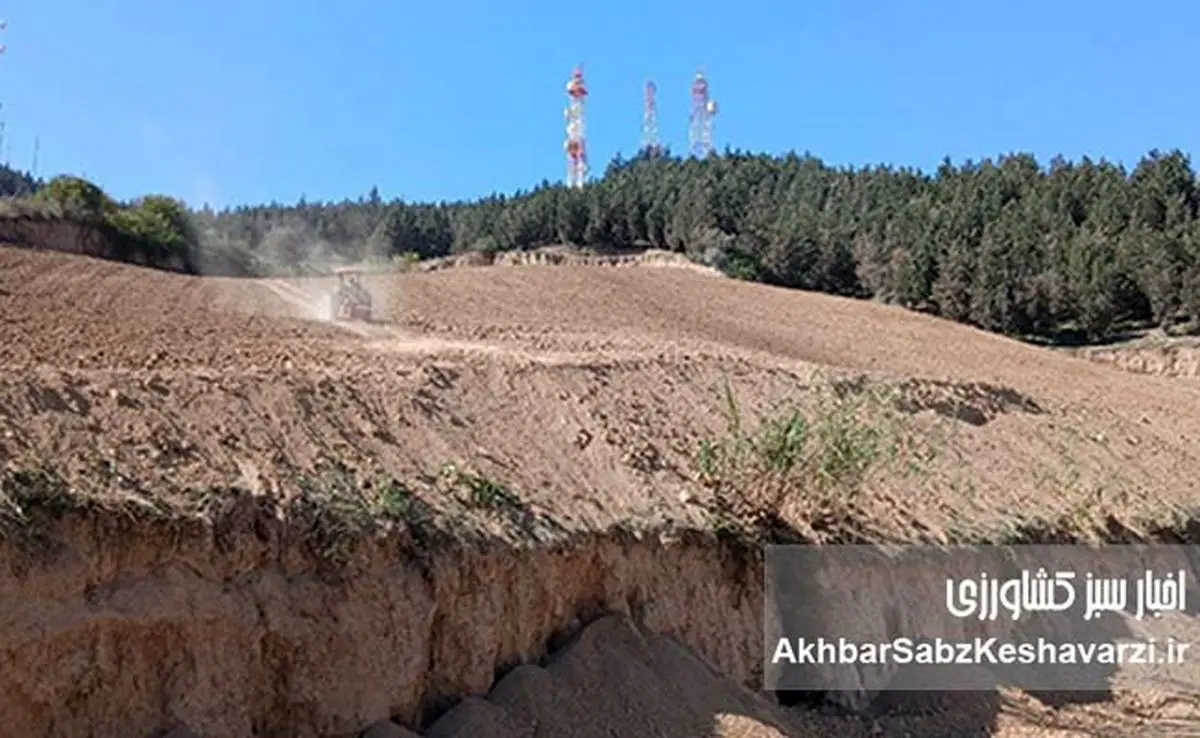 وقتی برگردان خاک برخلاف اصول حفاظتی اجرا می‌شود؛ زنگ خطر در قلب گرگان+ ویدئو