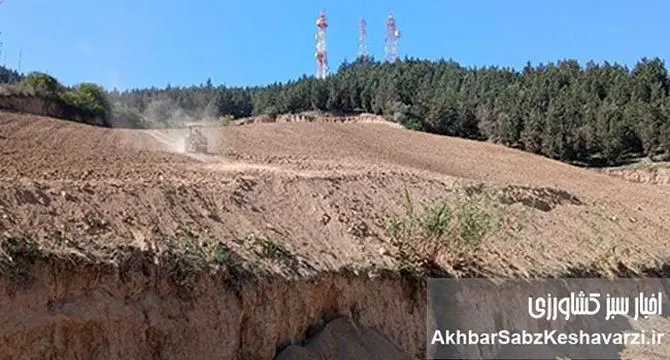 وقتی برگردان خاک برخلاف اصول حفاظتی اجرا می‌شود؛ زنگ خطر در قلب گرگان+ ویدئو