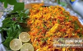  طرز تهیه هویج پلو متفاوت و مجلسی با این روش خاص+ جزئیات