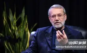 قطعی برق دامن علی لاریجانی را هم گرفت؛ ویدیوی سخنرانی جنجالی شد