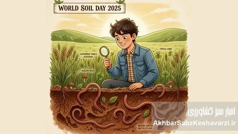 الهام از دل خاک؛ اثر خلاقانه دانش آموز همدانی در روز جهانی خاک 2025+ ویدئو