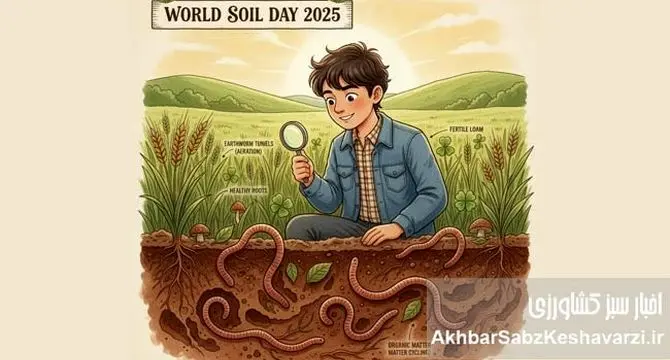 الهام از دل خاک؛ اثر خلاقانه دانش آموز همدانی در روز جهانی خاک 2025+ ویدئو