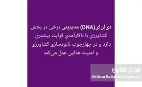  تحلیل علمی یک استاد دانشگاه از D N A مدیریتی وزیر جهاد کشاورزی+عکس