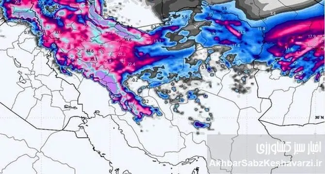 آغاز بارش‌های سنگین در سراسر کشور