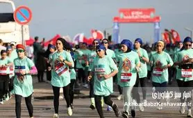 ماراتن کیش ۱۴۰۲؛ رویدادی بزرگ در دولت رئیسی که هیچ‌کس درباره پوشش زنان حرف نمی‌زد+ عکس