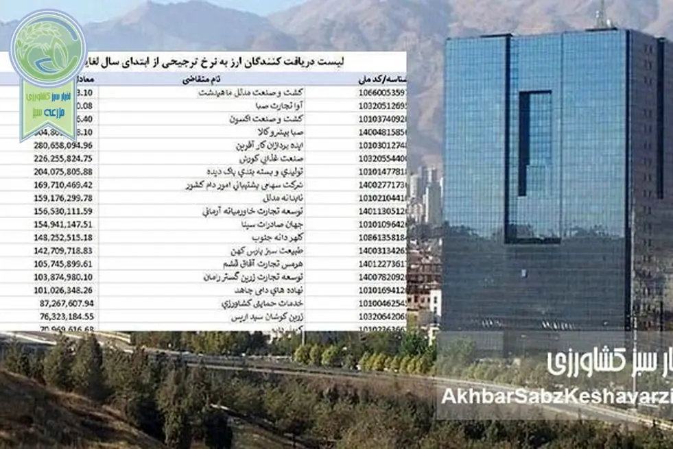 انحصار میلیارد دلاری ارز ترجیحی؛ ثروت دولتی در چنگ چند شرکت خاص+جدول